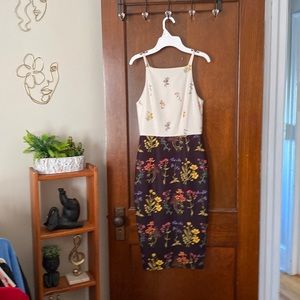 Beautiful H&M floral midi dress😍😍😍